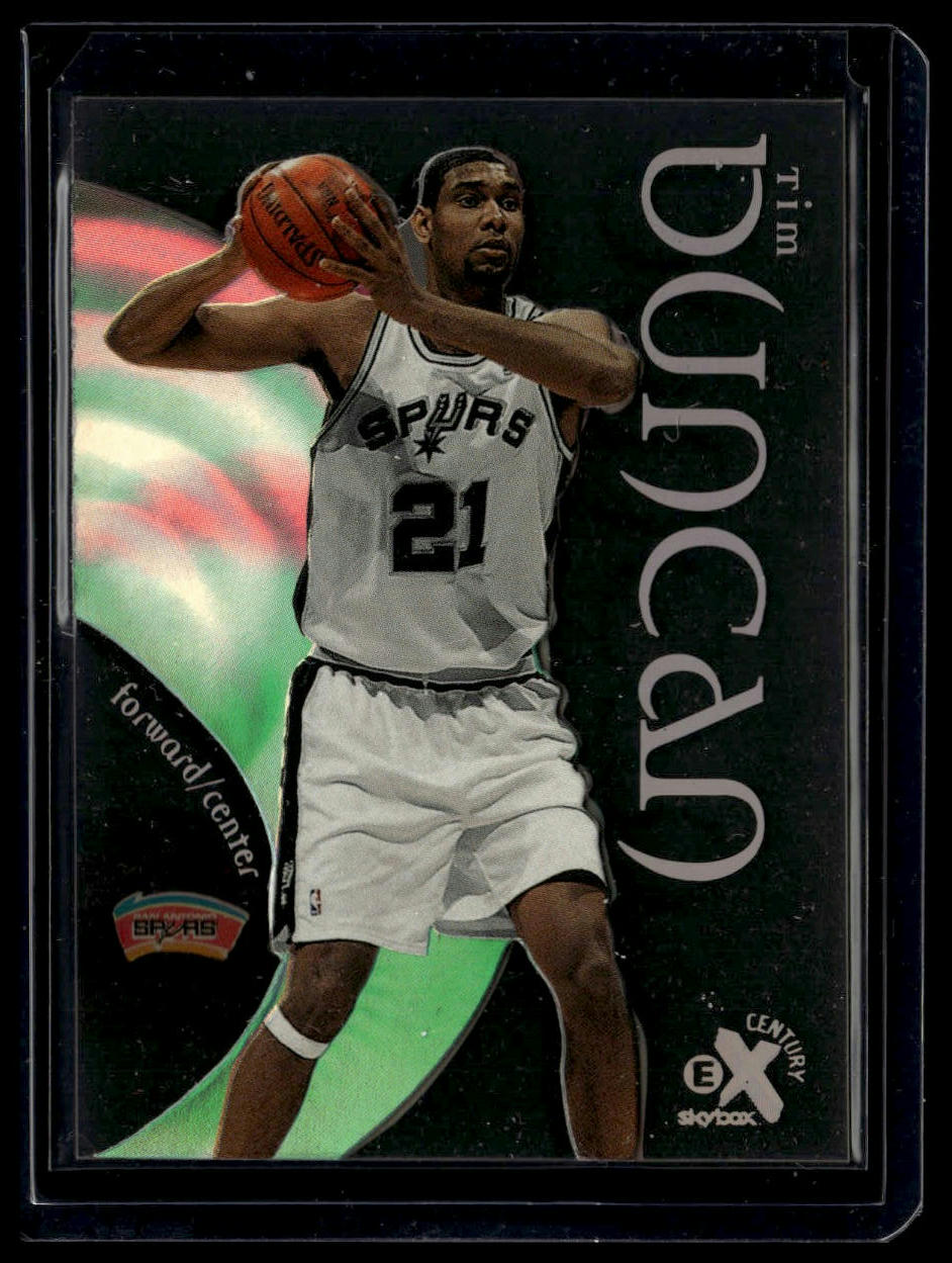 1998-99 SkyBox E-X Century #7 Tim Duncan
