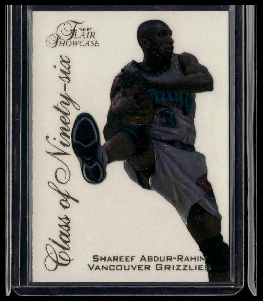 1996-97 Flair Showcase #1 Shareef Abdur-Rahim Class of '96
