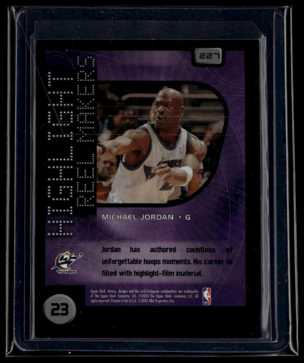 2003-04 Upper Deck Victory #227 Michael Jordan