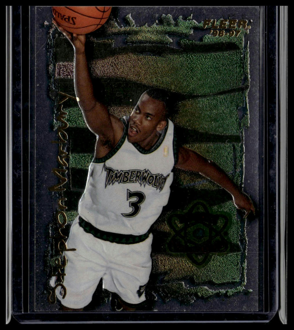 1996-97 Fleer #9 Stephon Marbury Rookie Sensations