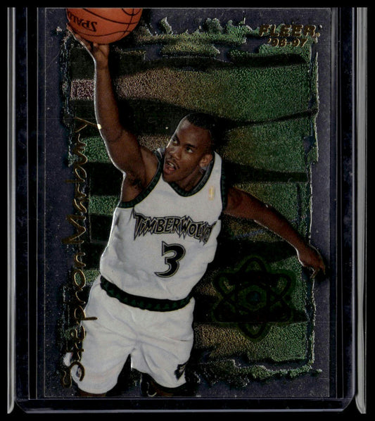 1996-97 Fleer #9 Stephon Marbury Rookie Sensations