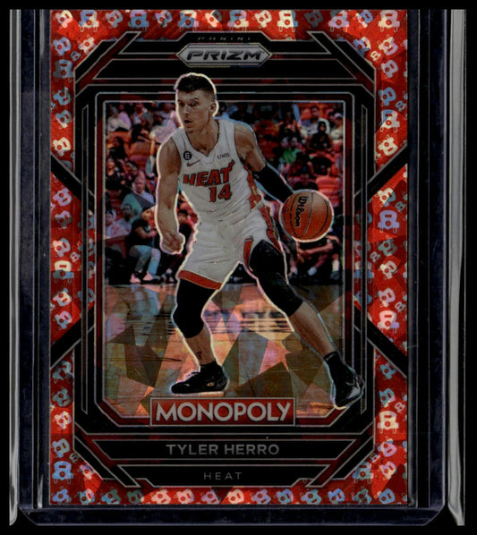 2022-23 Panini Prizm Monopoly #48 Tyler Herro Free Parking