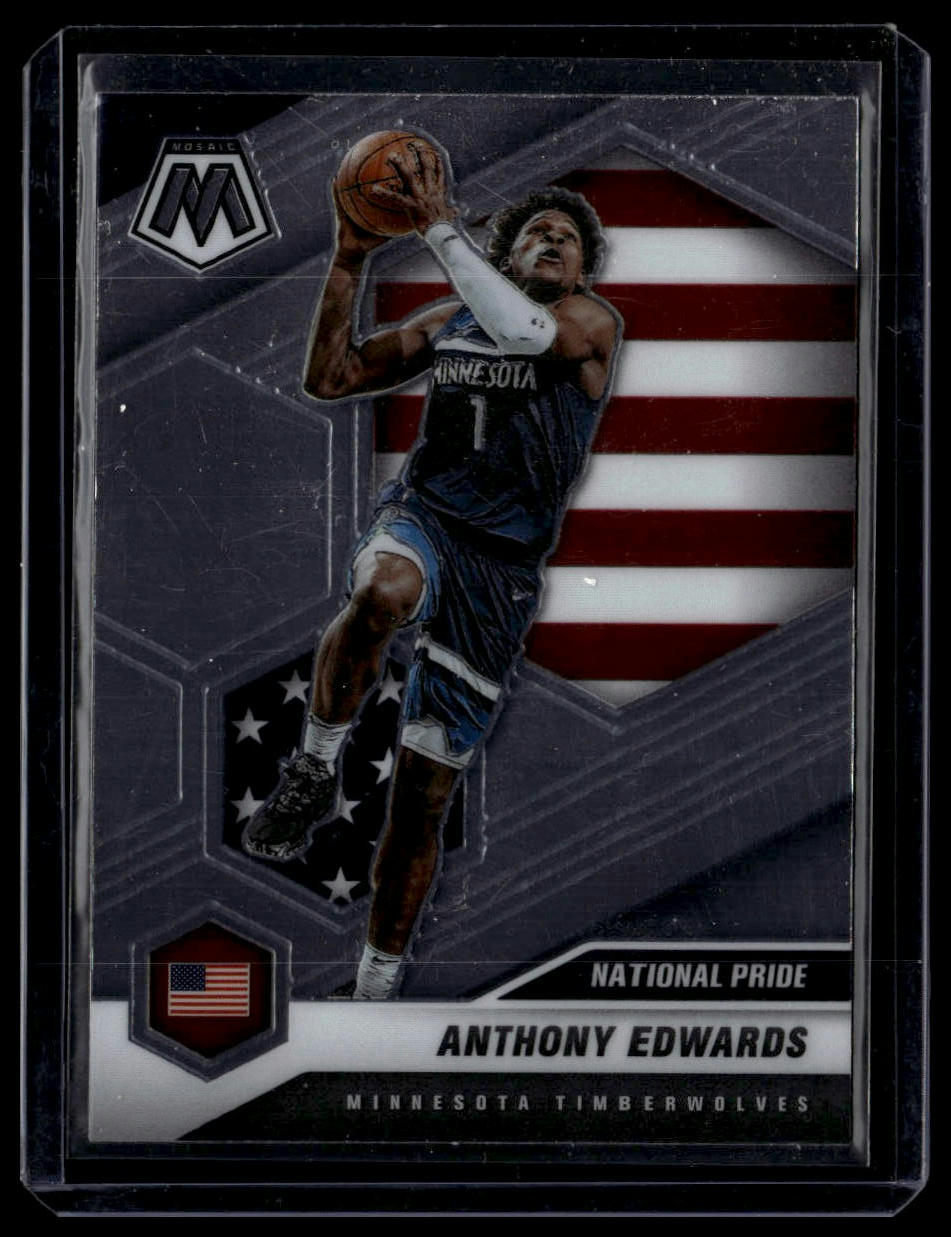 2020-21 Panini Mosaic #252 Anthony Edwards