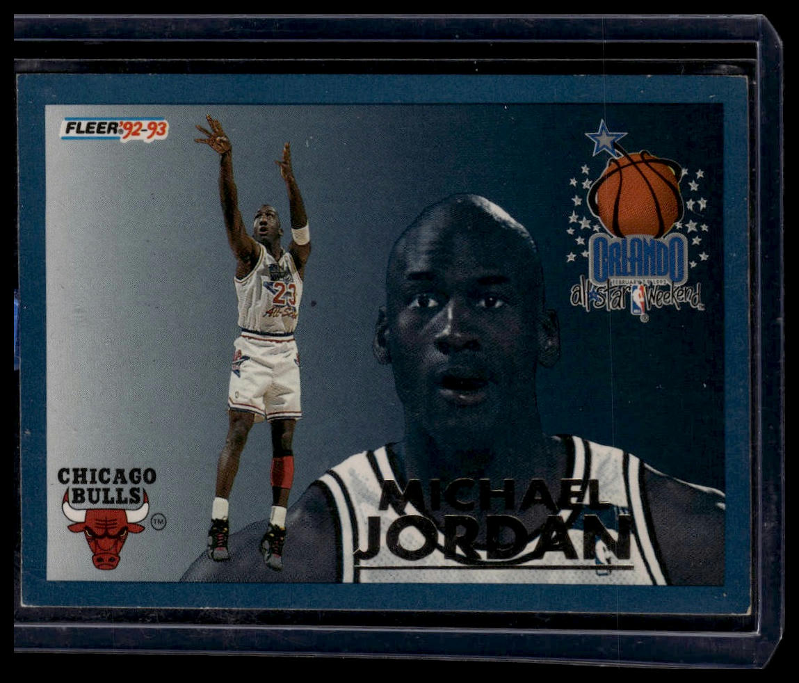 1992-93 Fleer #6 Michael Jordan All-Stars