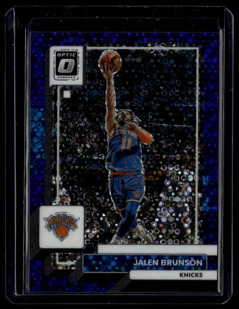 2022-23 Donruss Optic #3 Jalen Brunson Fast Break Purple #/99