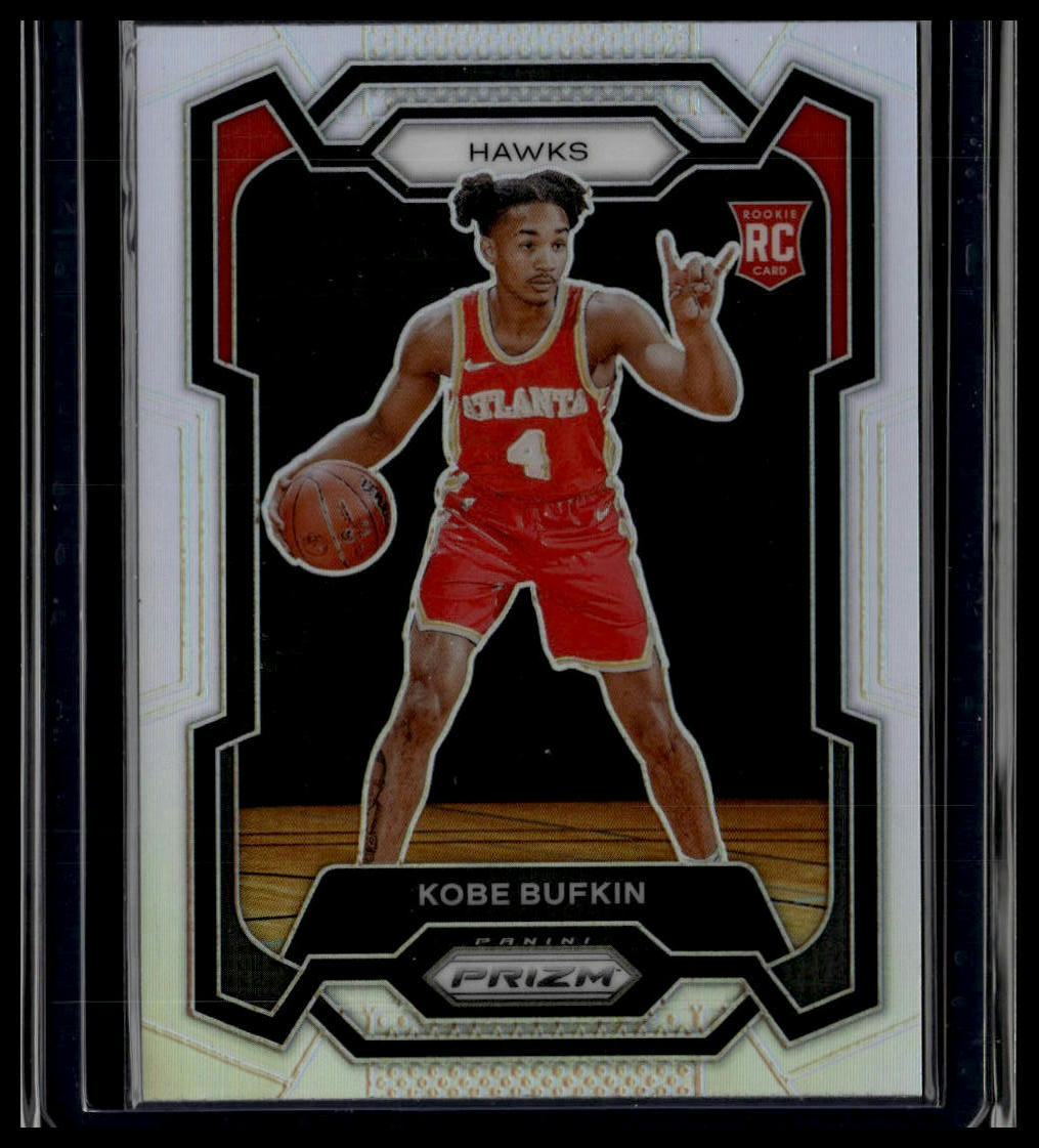 2023-24 Panini Prizm #151 Kobe Bufkin Prizms Silver