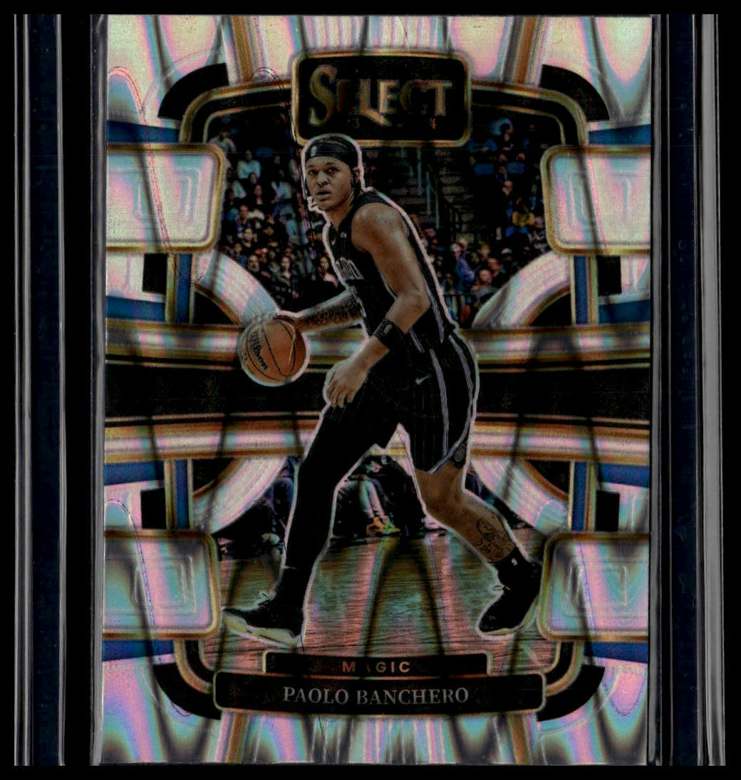 2023-24 Panini Select #31 Paolo Banchero Tectonic Prizms