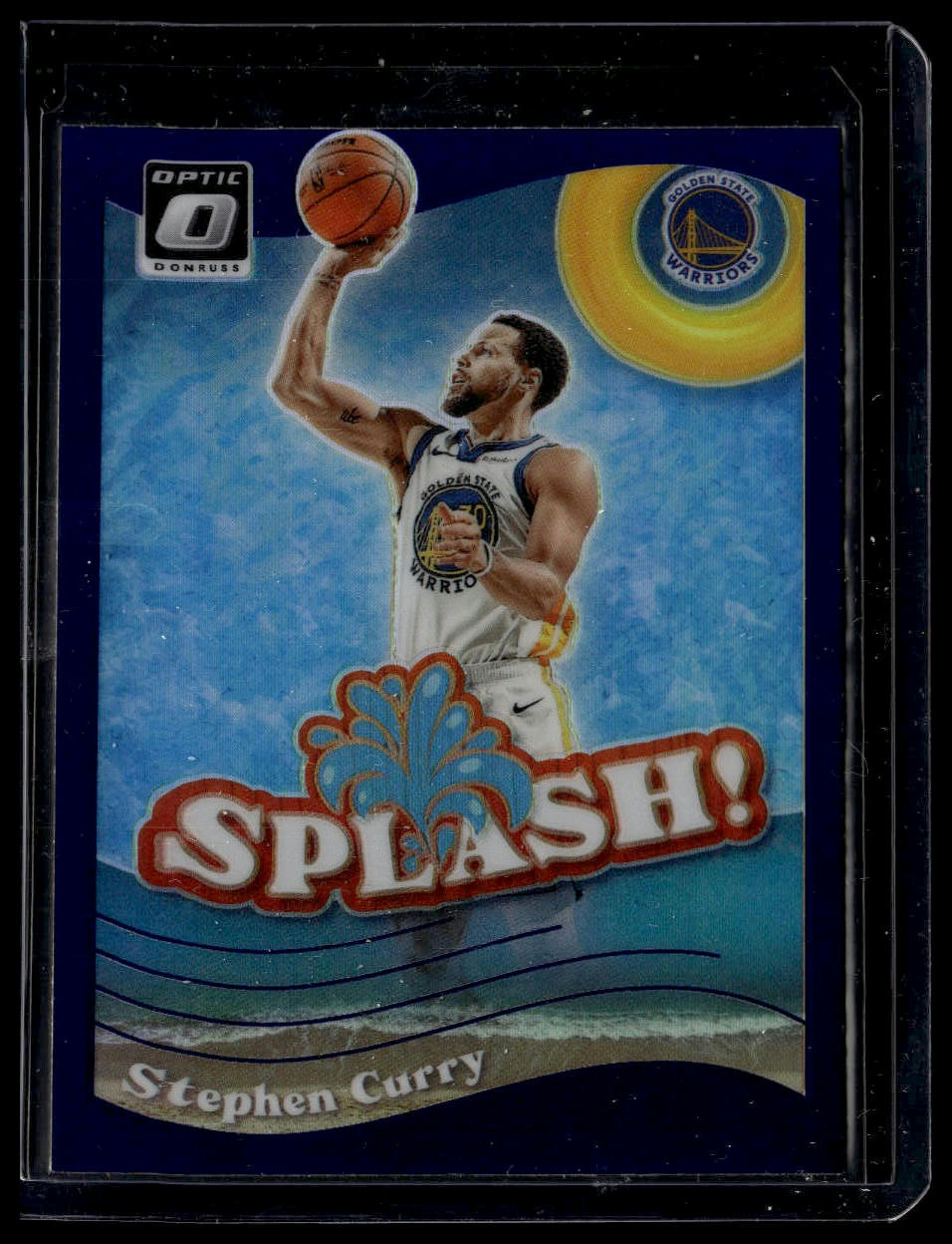 2023-24 Donruss Optic #8 Stephen Curry Splash Purple