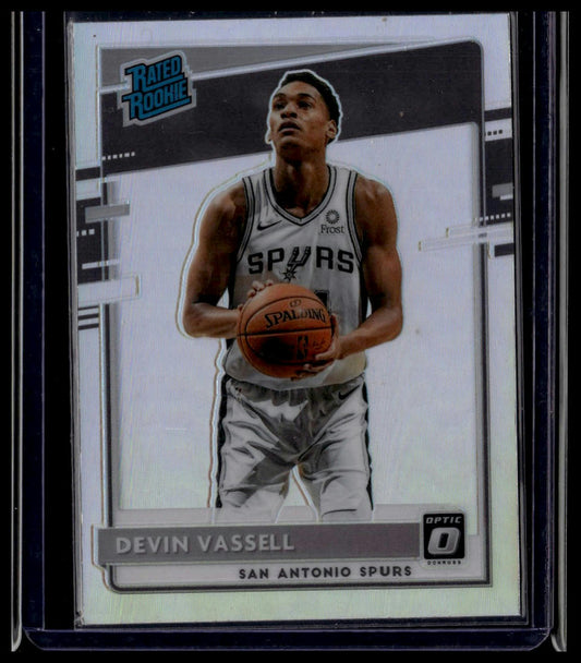 2020-21 Donruss Optic #161 Devin Vassell Holo