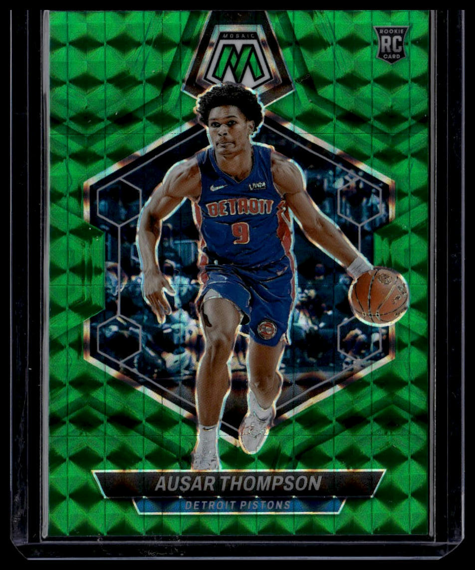 2023-24 Panini Mosaic #226 Ausar Thompson Green