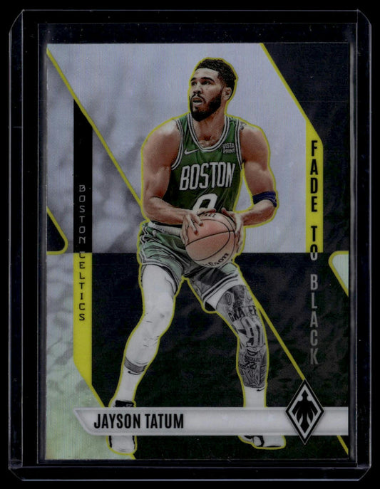 2023-24 Panini Phoenix #10 Jayson Tatum Fade To Black