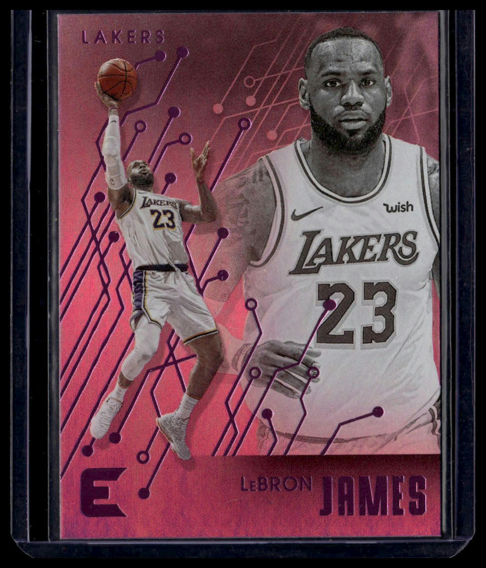 2019-20 Panini Chronicles #223 LeBron James Pink