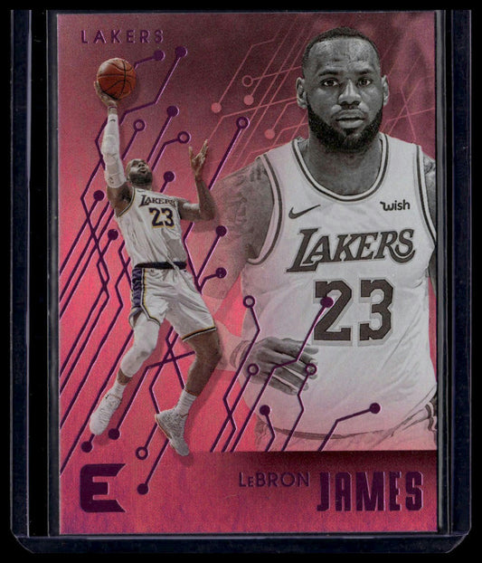 2019-20 Panini Chronicles #223 LeBron James Pink