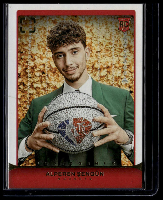 2021-22 Panini Photogenic #117 Alperen Sengun