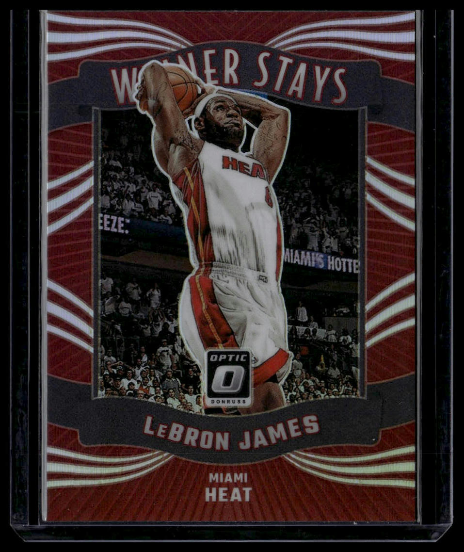 2023-24 Donruss Optic #2 LeBron James Winner Stays Holo