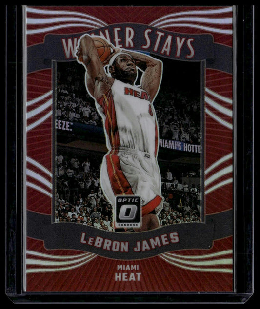 2023-24 Donruss Optic #2 LeBron James Winner Stays Holo