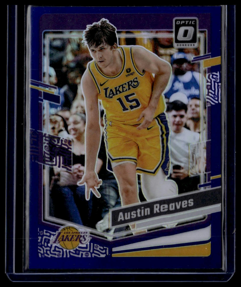 2023-24 Donruss Optic #160 Austin Reaves Purple