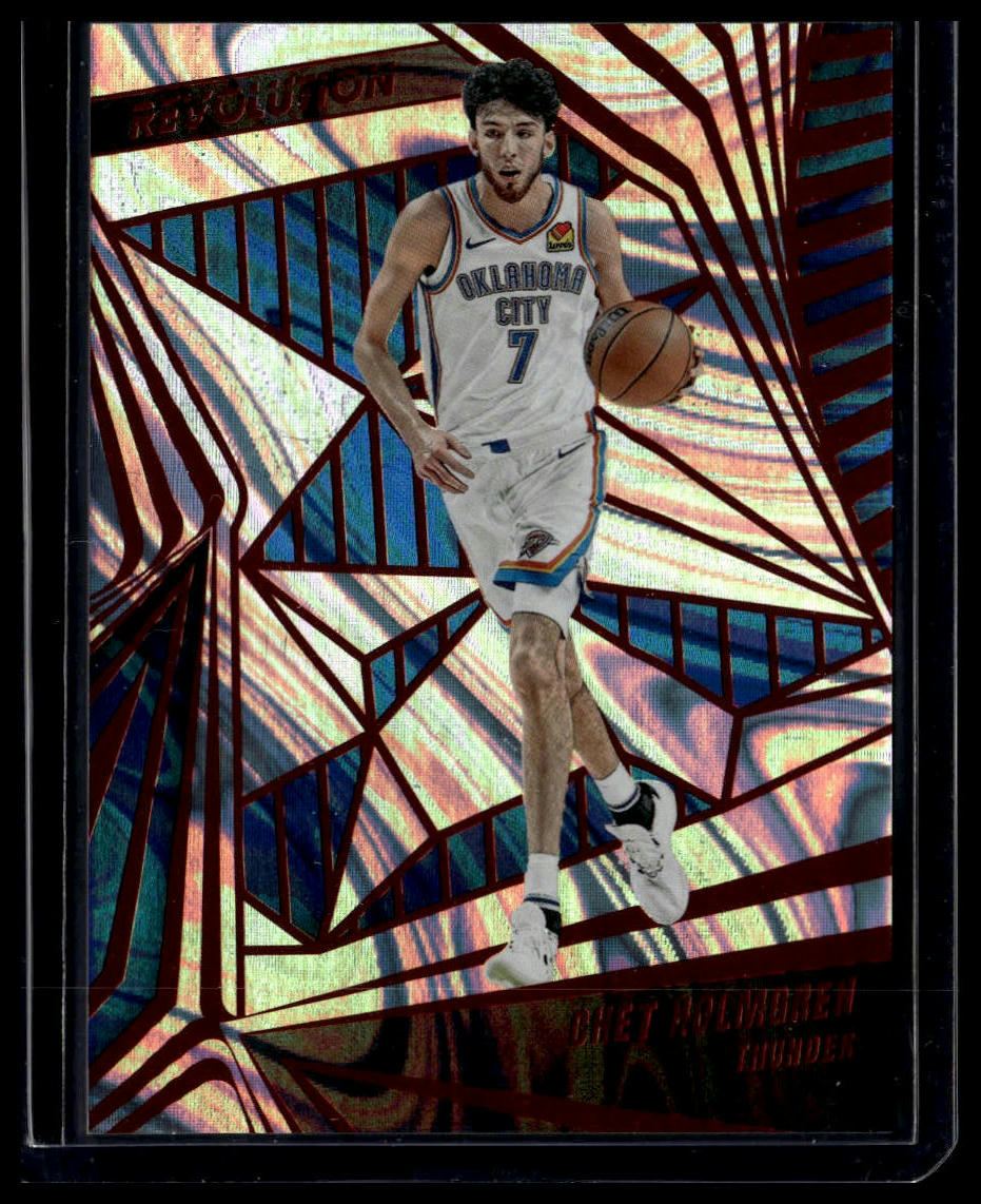 2023-24 Panini Revolution #11 Chet Holmgren Red Swirl #/199