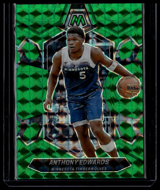 2023-24 Panini Mosaic #33 Anthony Edwards Green
