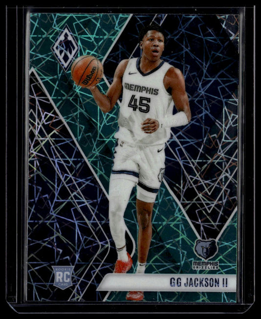 2023-24 Panini Phoenix #266 GG Jackson II Phoenix Teal Lazer