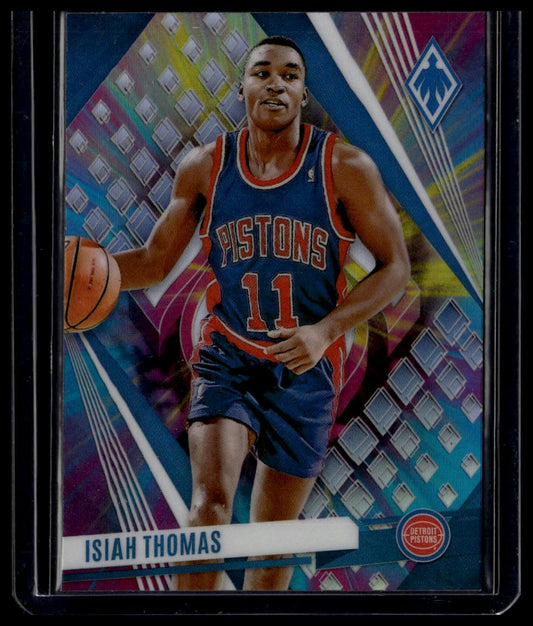 2023-24 Panini Phoenix #235 Isiah Thomas Color Burst