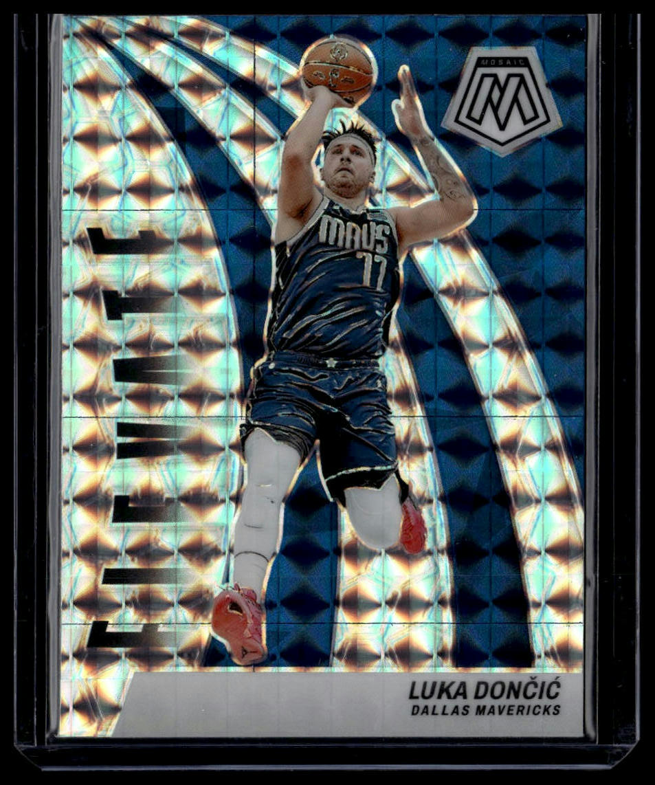 2023-24 Panini Mosaic #2 Luka Doncic Elevate Mosaic