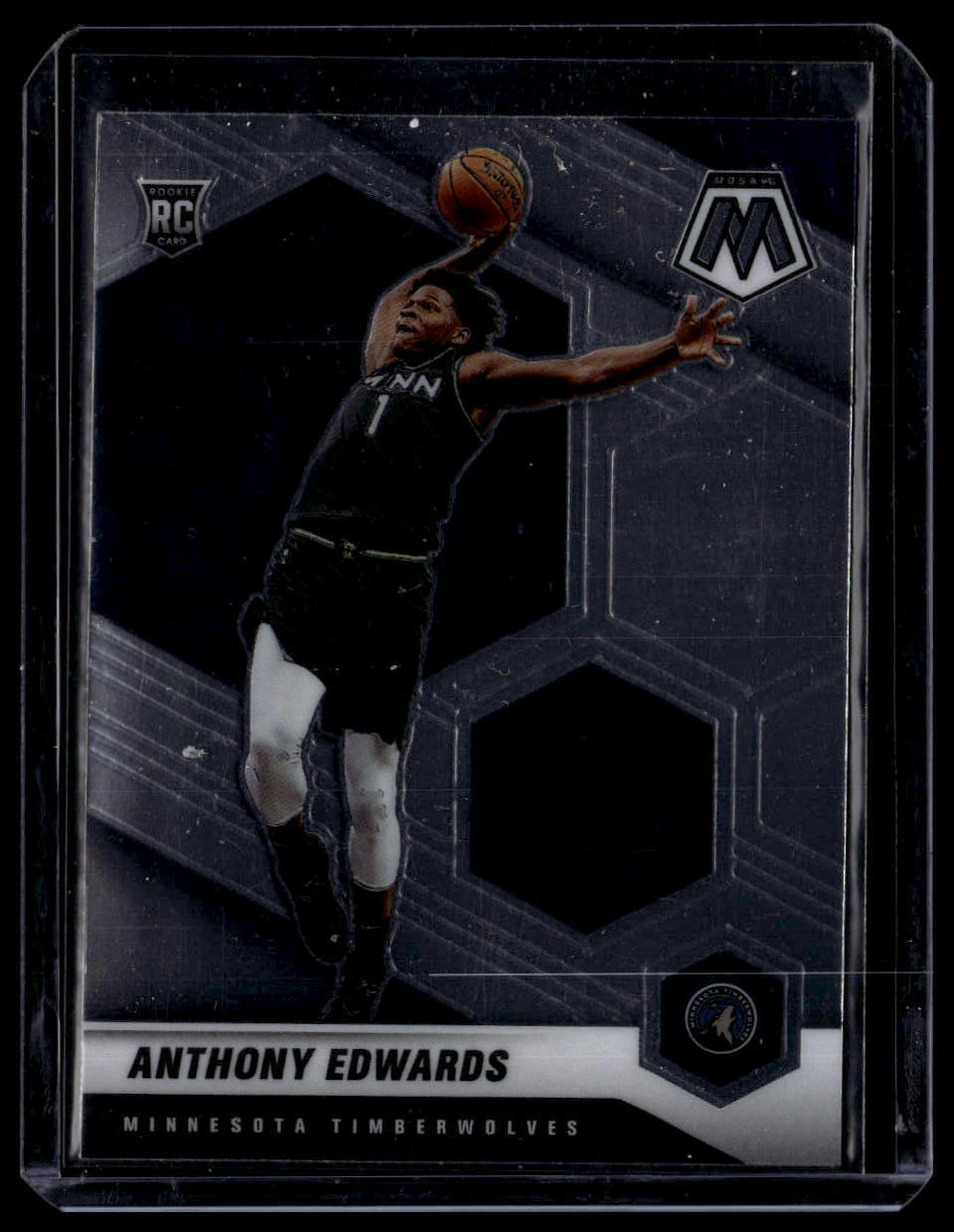 2020-21 Panini Mosaic #201 Anthony Edwards