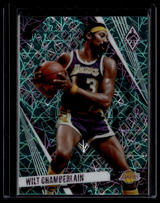 2023-24 Panini Phoenix #34 Wilt Chamberlain Phoenix Teal Lazer