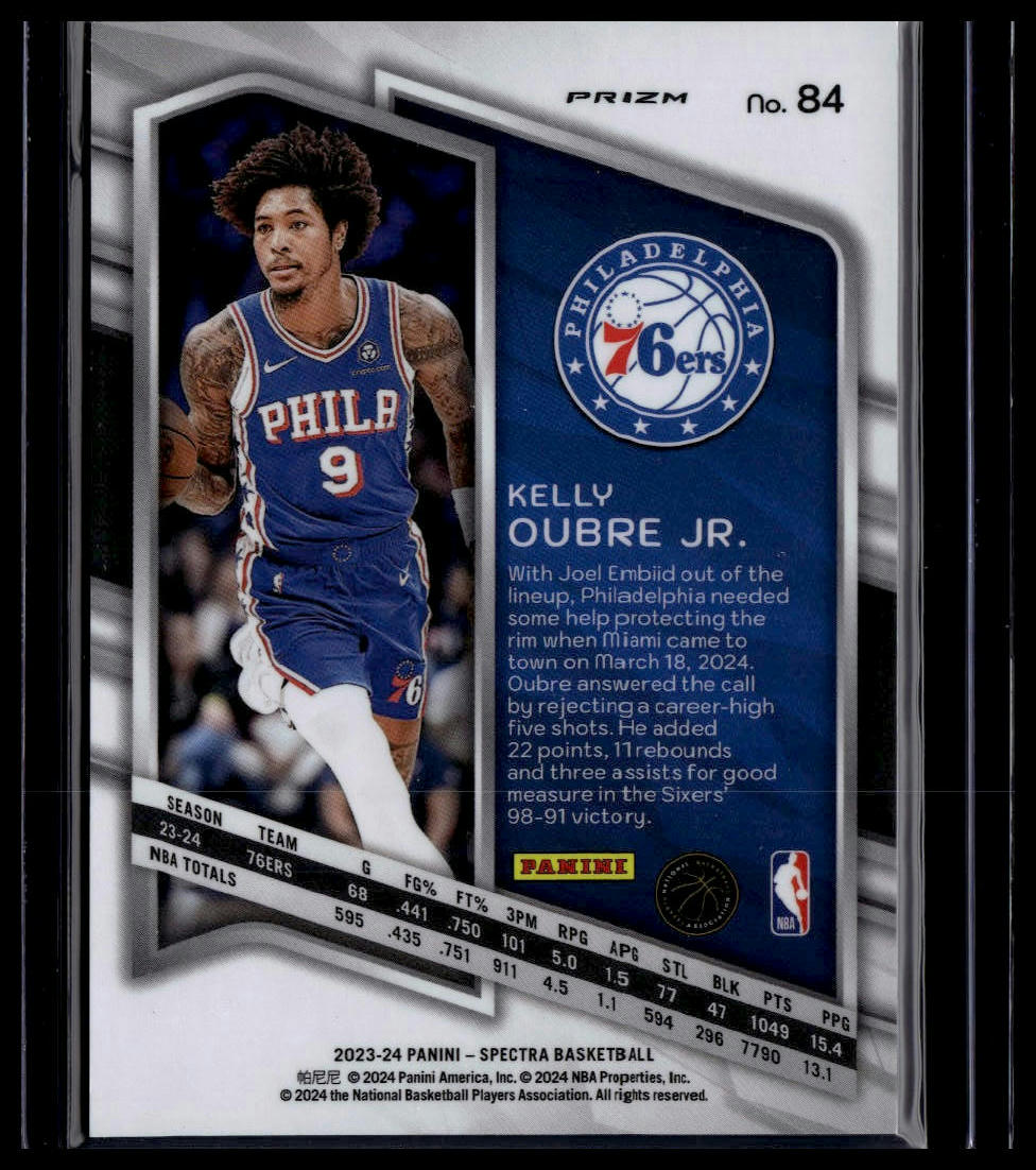2023-24 Panini Spectra #84 Kelly Oubre Jr.
