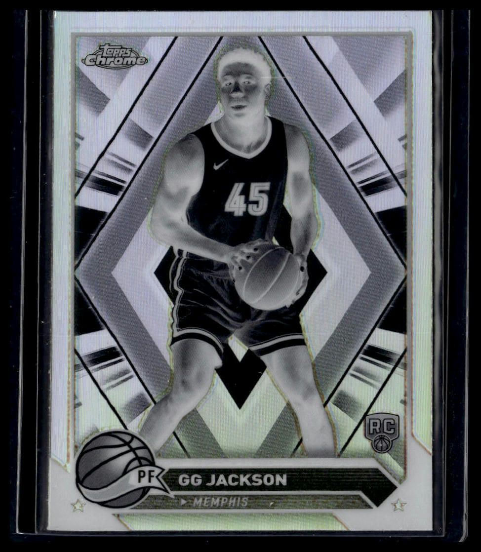 2023-24 Topps Chrome #54 GG Jackson Negative Refractors