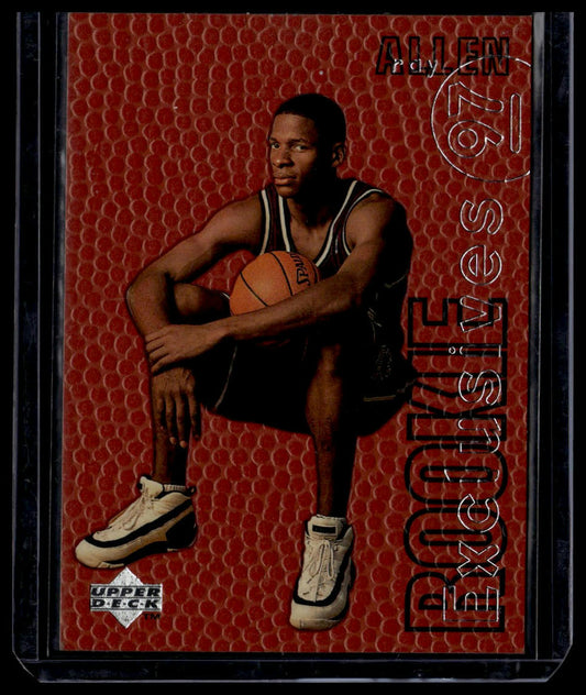1996-97 Upper Deck #R7 Ray Allen Rookie Exclusives