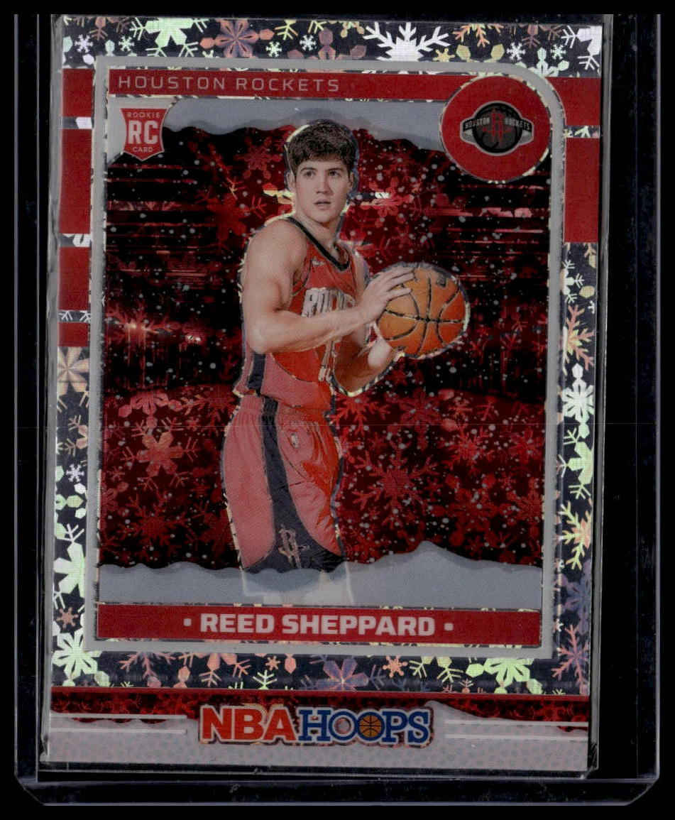 2024-25 Hoops Winter #233 Reed Sheppard Prizms Premium
