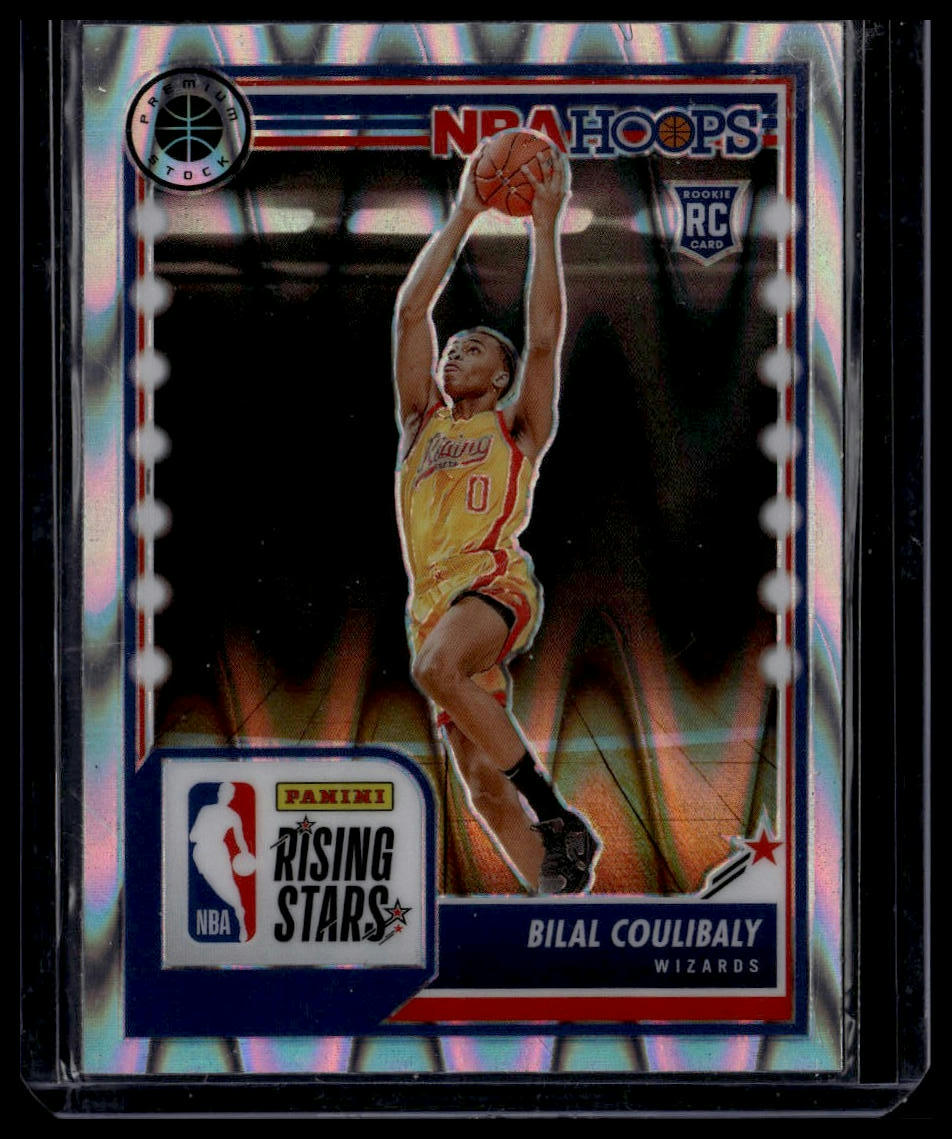 2023-24 Hoops Premium Stock #287 Bilal Coulibaly Seismic Prizm