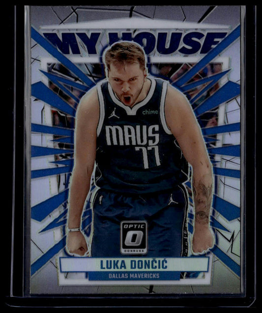 2023-24 Donruss Optic #1 Luka Doncic My House Holo