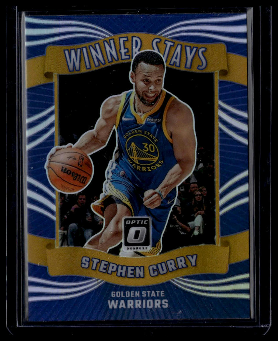 2023-24 Donruss Optic #16 Stephen Curry Winner Stays Holo