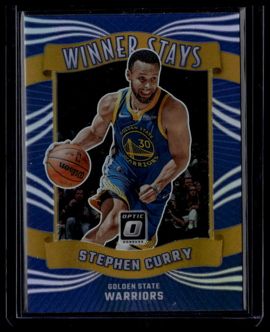 2023-24 Donruss Optic #16 Stephen Curry Winner Stays Holo
