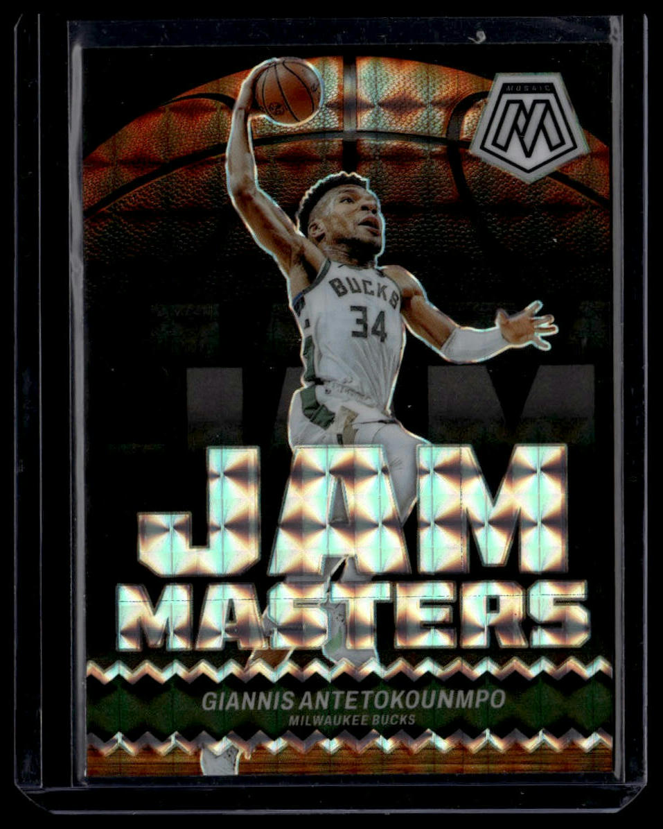 2023-24 Panini Mosaic #18 Giannis Antetokounmpo Jam Masters Mosaic