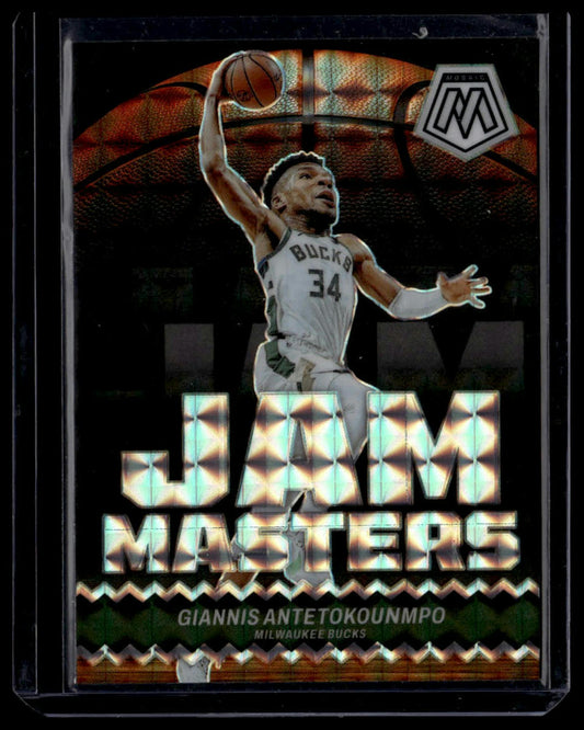 2023-24 Panini Mosaic #18 Giannis Antetokounmpo Jam Masters Mosaic