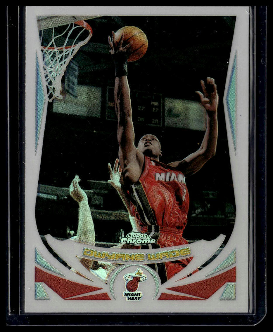 2004-05 Topps Chrome #68 Dwyane Wade Refractors