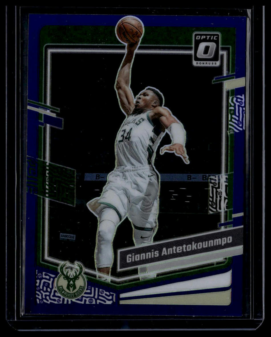 2023-24 Donruss Optic #53 Giannis Antetokounmpo Purple
