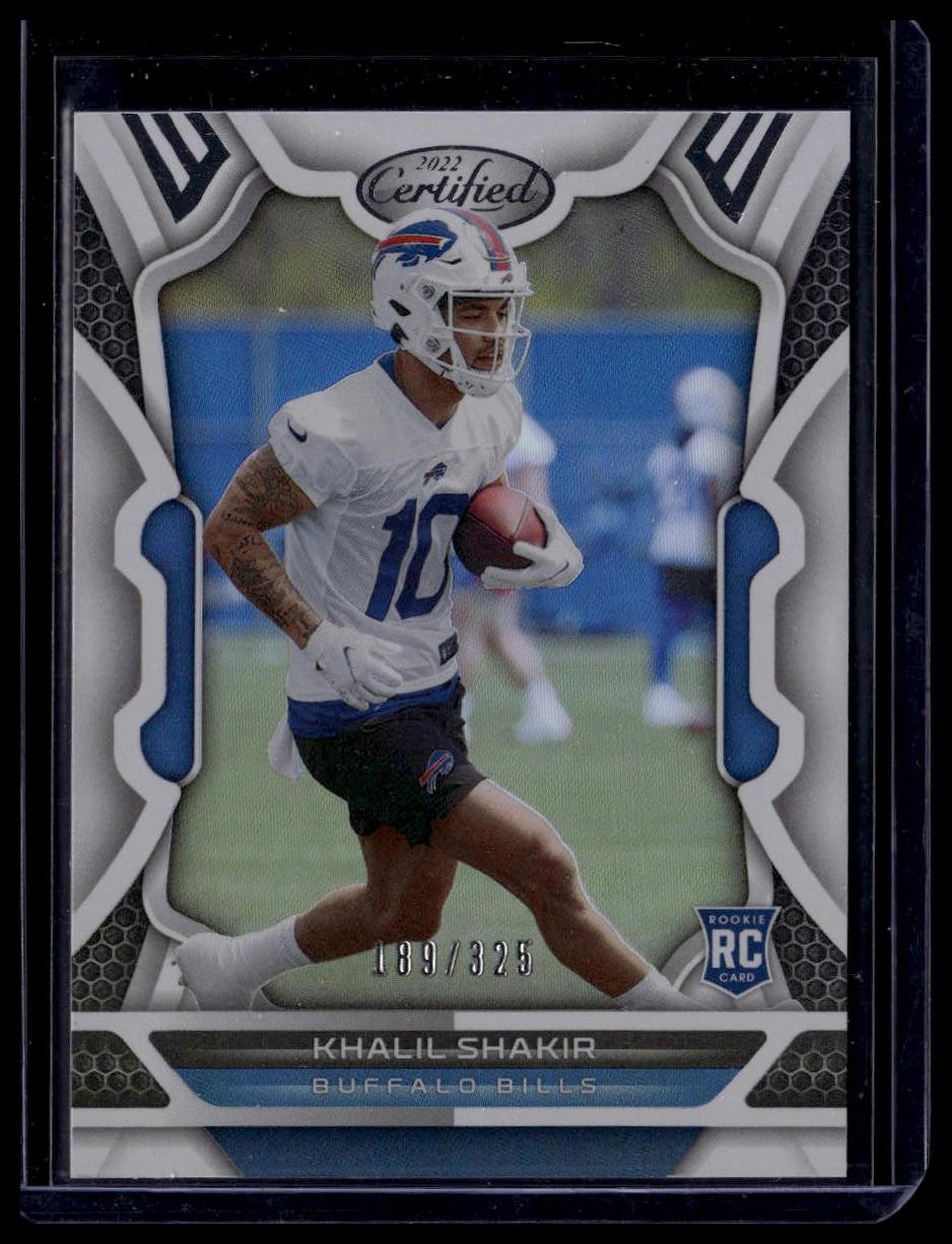 2022 Panini Certified #170 Khalil Shakir Mirror #/325