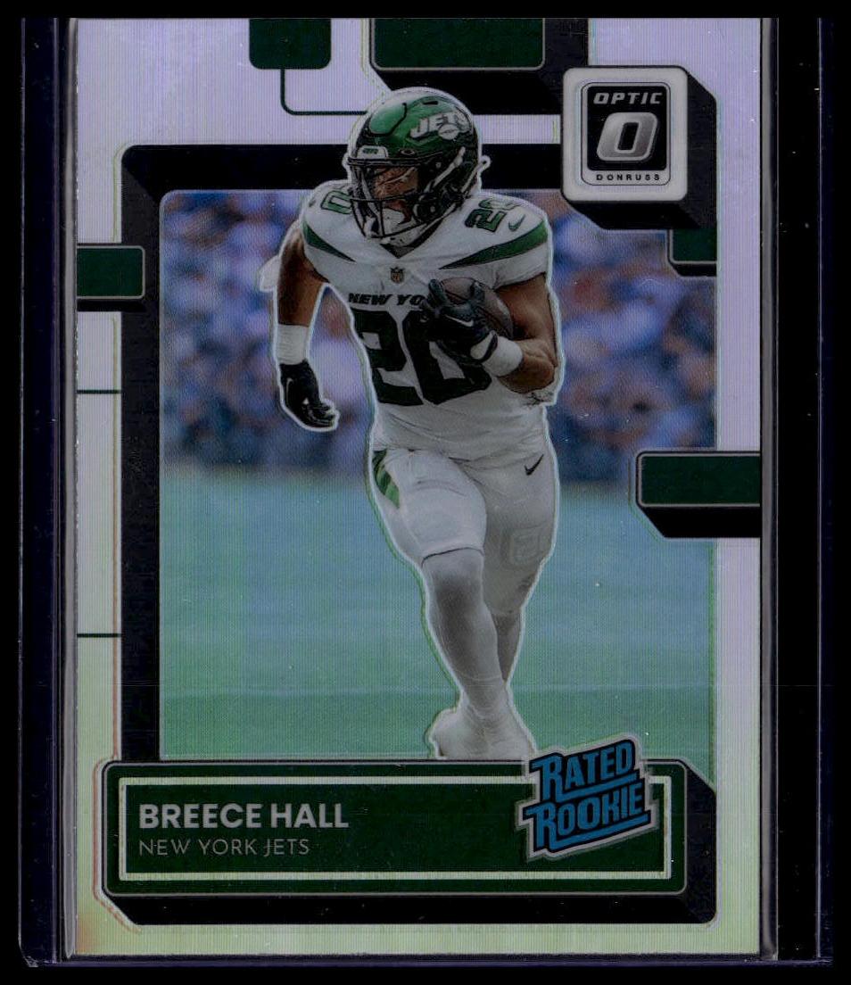 2022 Donruss Optic #214 Breece Hall Holo