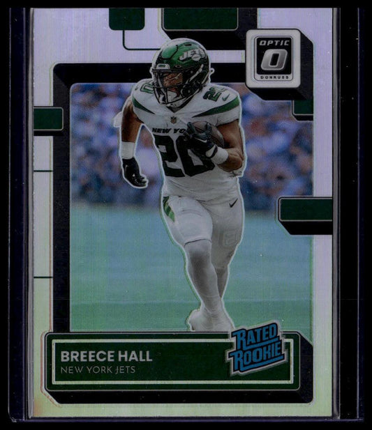 2022 Donruss Optic #214 Breece Hall Holo