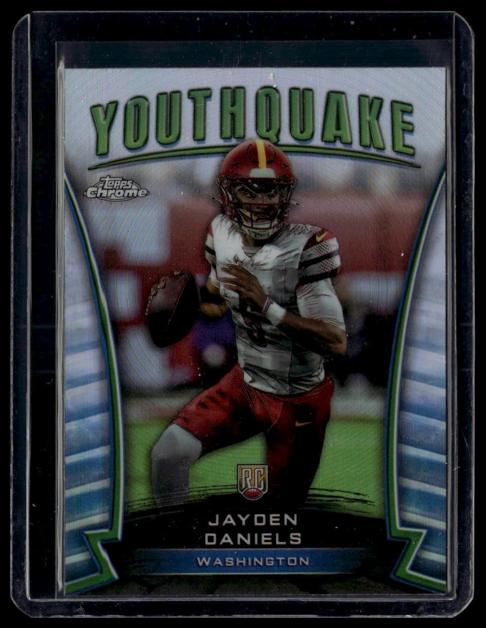 2024 Topps Chrome #Y-3 Jayden Daniels Youthquake Refractor