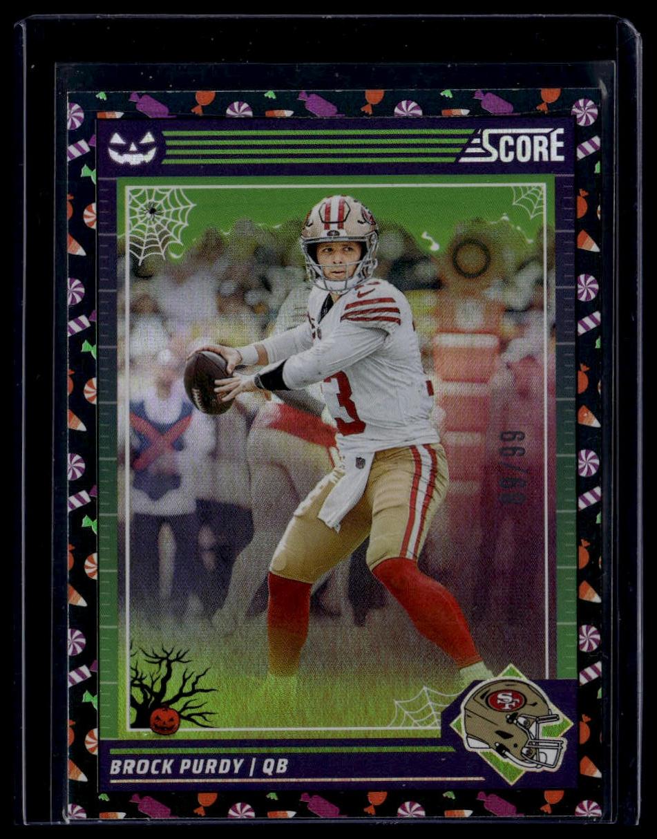 2024 Score-A-Treat #244 Brock Purdy Trick or Treat #/99