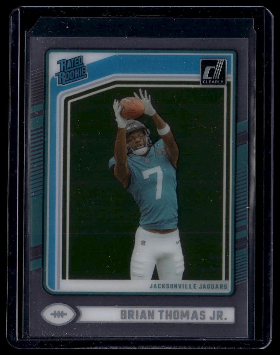2024 Clearly Donruss #64 Brian Thomas Jr.