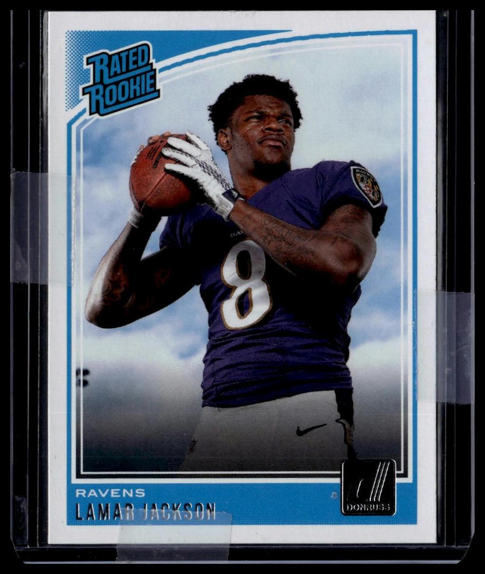 2018 Donruss #317 Lamar Jackson