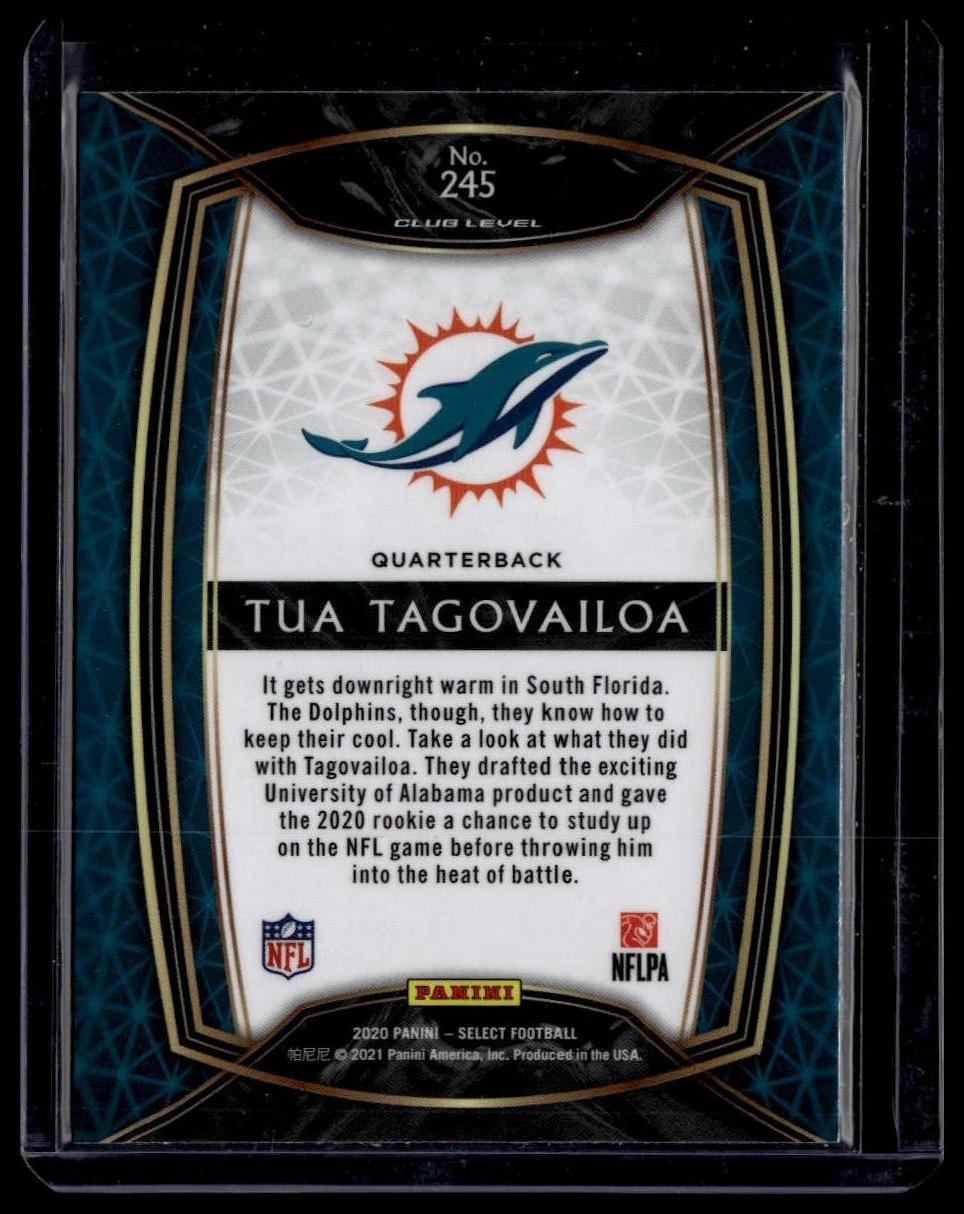 2020 Panini Select #245 Tua Tagovailoa