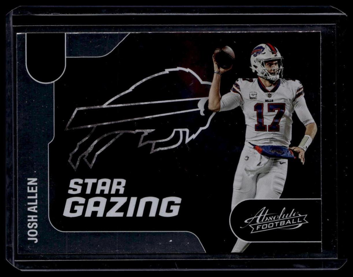 2022 Panini Absolute #SG-1 Josh Allen Star Gazing