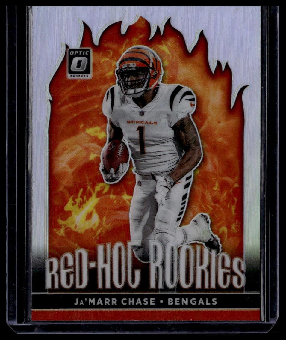 2021 Donruss Optic #RHR-4 Ja'Marr Chase Red Hot Rookies